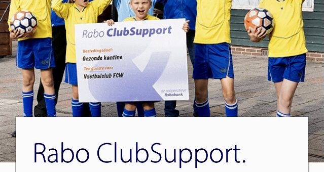 Rabo ClubSupport: Stem op ons!